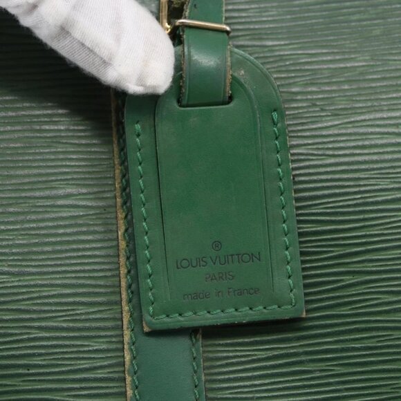 LOUIS VUITTON Epi Porte Documents Voyage Business Bag Green - Picture 11 of 16